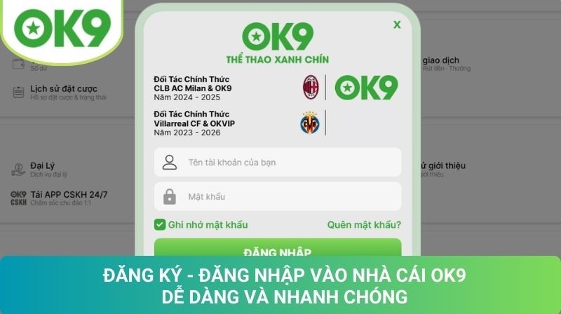 OK9 ryse.vc 🎖️ Trang Chủ OK9.COM Chính Thức ⭐️ Ưu Đãi Nạp Đầu +2% 21 HƯỚNG DẪN ĐĂNG KÝ OK9 CHI TIẾT TỪNG BƯỚC (PC & MOBILE)
